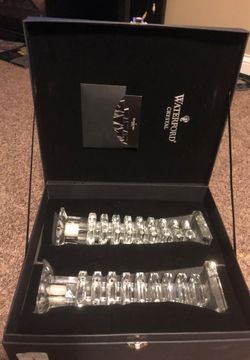 Waterford Crystal 11” Candlesticks