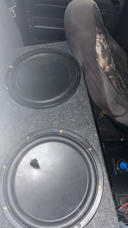 Subwoofers and amp