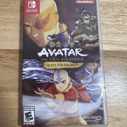 Avatar The Last Airbender: Quest for Balance - Nintendo Switch