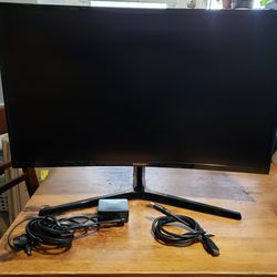 27" Samsung curved screen monitor