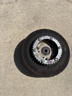 Tri star with sprocket setup 5 inch for mini bike