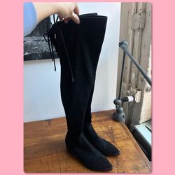 Marc Fisher LTD Yakira Over The Knee Black Boots Women’s Size 8.5
