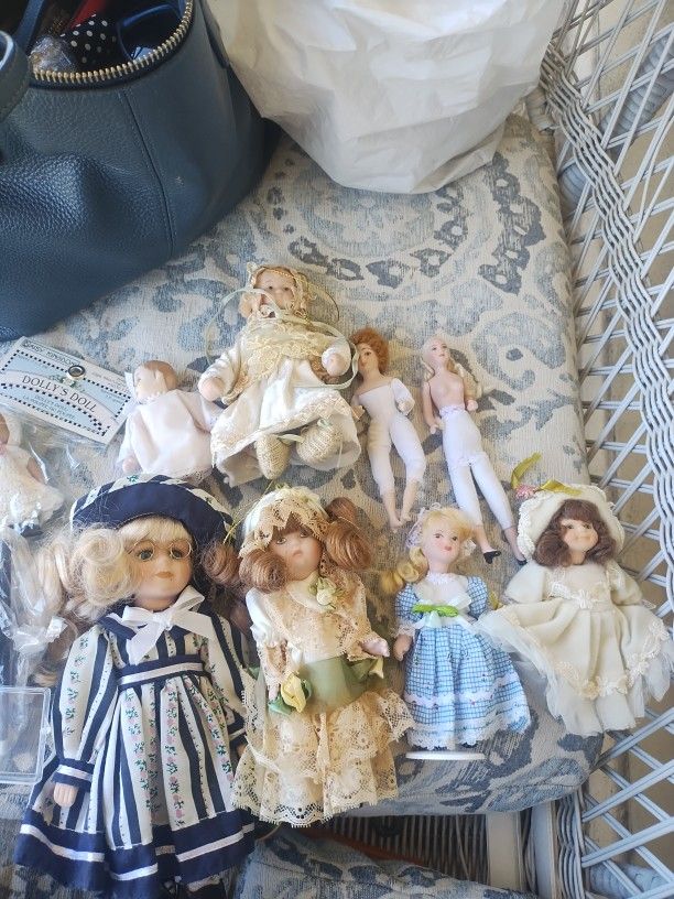 Antique Porcelain Dolls