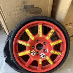 Porsche Panamera Spare Tire 