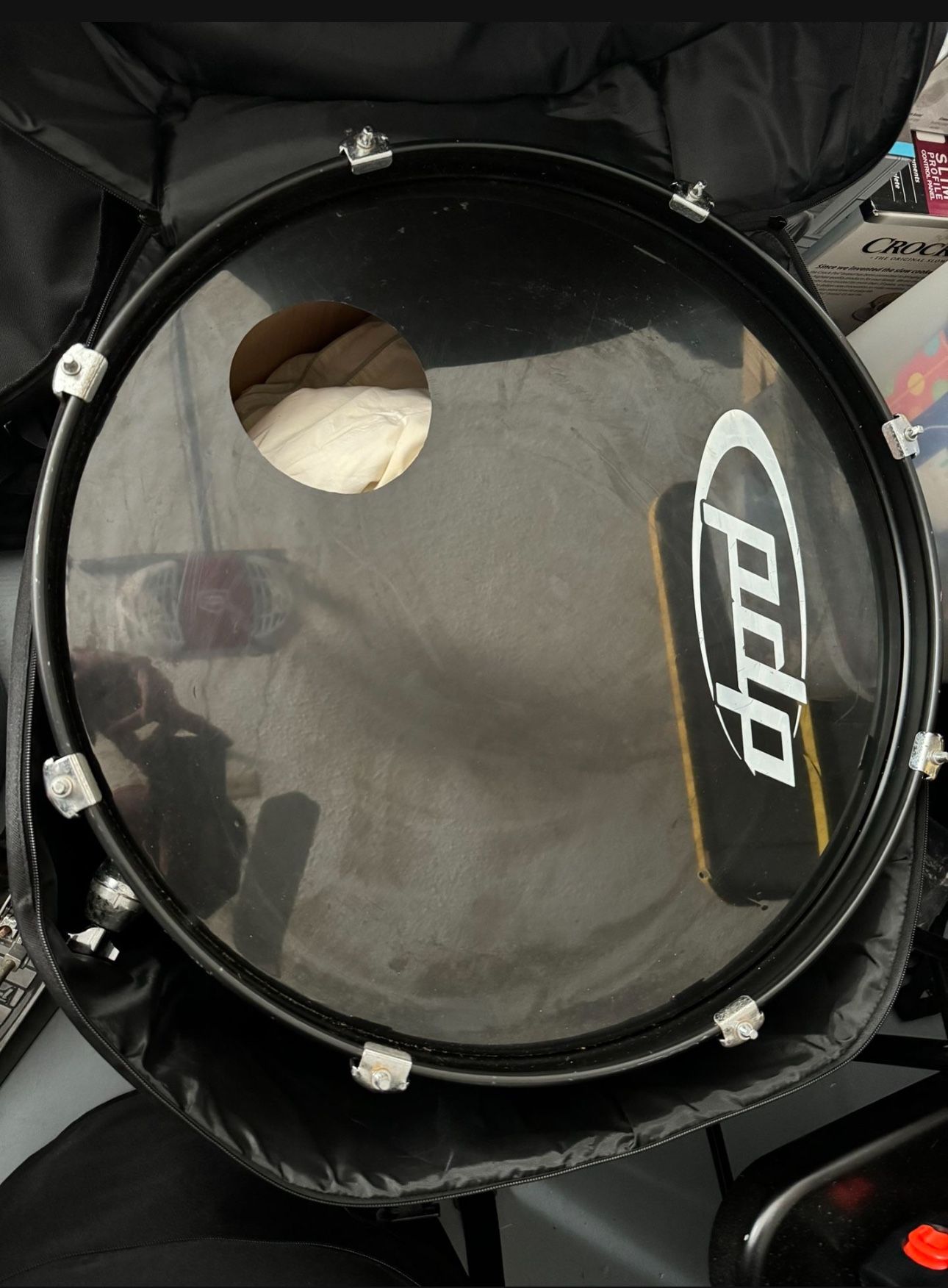 Drum Set, Hardware, Double bass Pedal, Cymbals