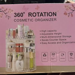 BRAND NEW 360 Degree Rotating Makeup Organizer — $20 OBO