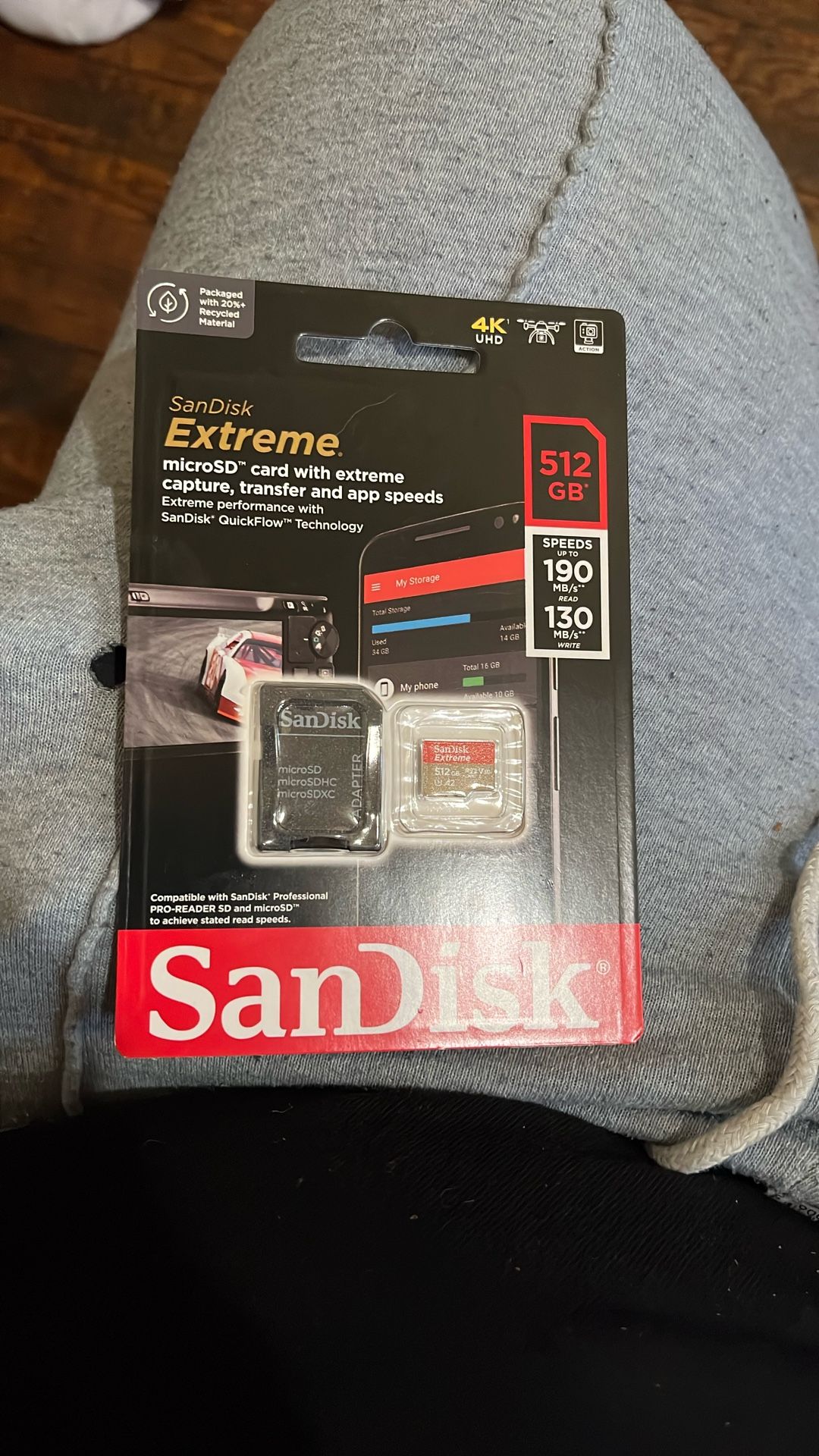 SanDisk Extreme Bundle Deal 4k 512 GB (14 Sd Cards )
