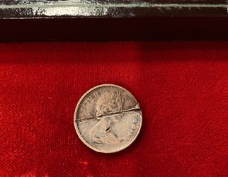 RARE ERRORS 1967 QUEEN  ELIZABETH II CANADA COIN 