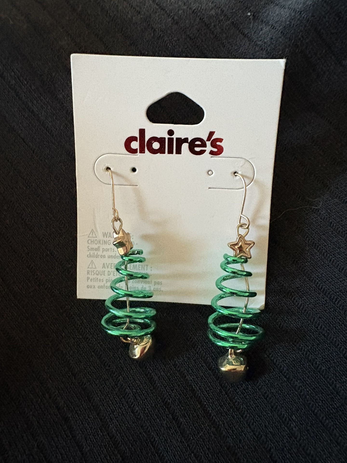 Christmas Tree ~ Pierced Earrings by Claire's