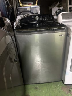 Stainless Steel Washer Brand Samsung Heavy Duty Everything Works Great With A 3 Months Warranty