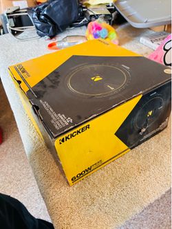 Kicker CompC 12” Car Subwoofer – 600W Peak