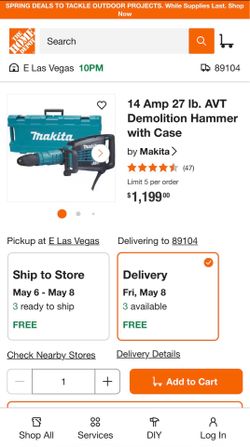 Makita Demolition Hammer