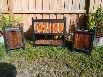 Wood Planter Box Set