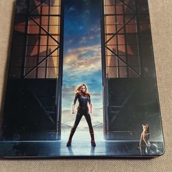 Captain Marvel (2019) Steelbook - 4k And Blu-ray 