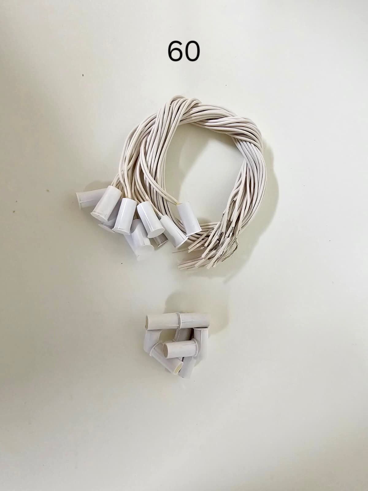 Lot of 60 Wired Magnetic Window/Door Contact Sensors for Alarm Security