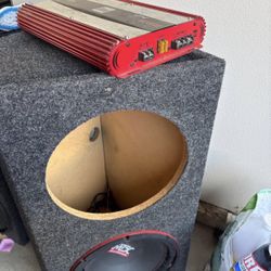 12” Sub and 600w amp