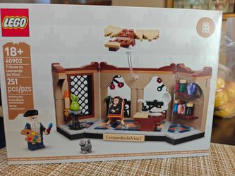Lego Tribute to Leonardo da Vinci Lego Store GWP 40902
