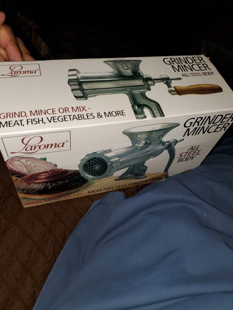 Brand new grinder mincer
