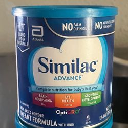 Similac Advanced Powder Infant Formula 12.4 Oz