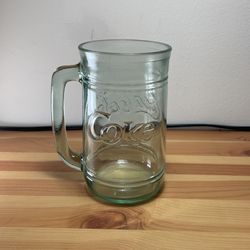 Vintage Glass Coke Cup 