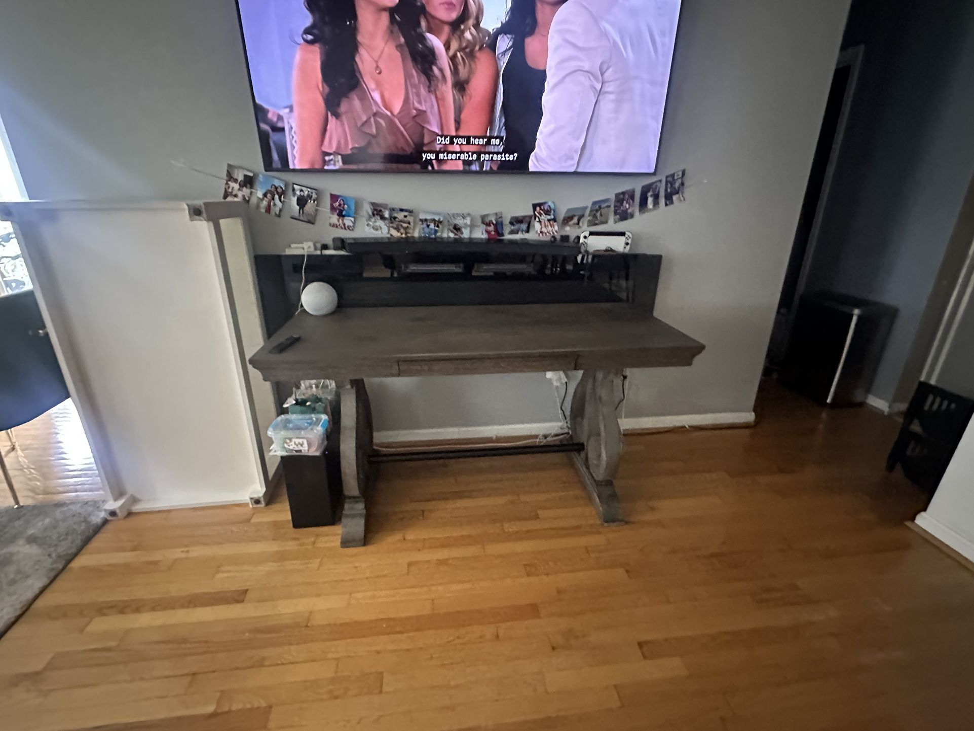 Dark Grey Table