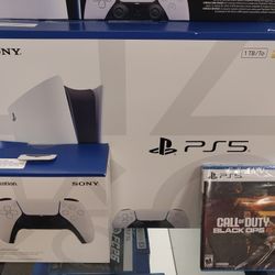 PS5 DISC With Games And Controllers Available On Paymemts Option 