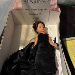 John Singer Sargent Madame X Collectible Doll
