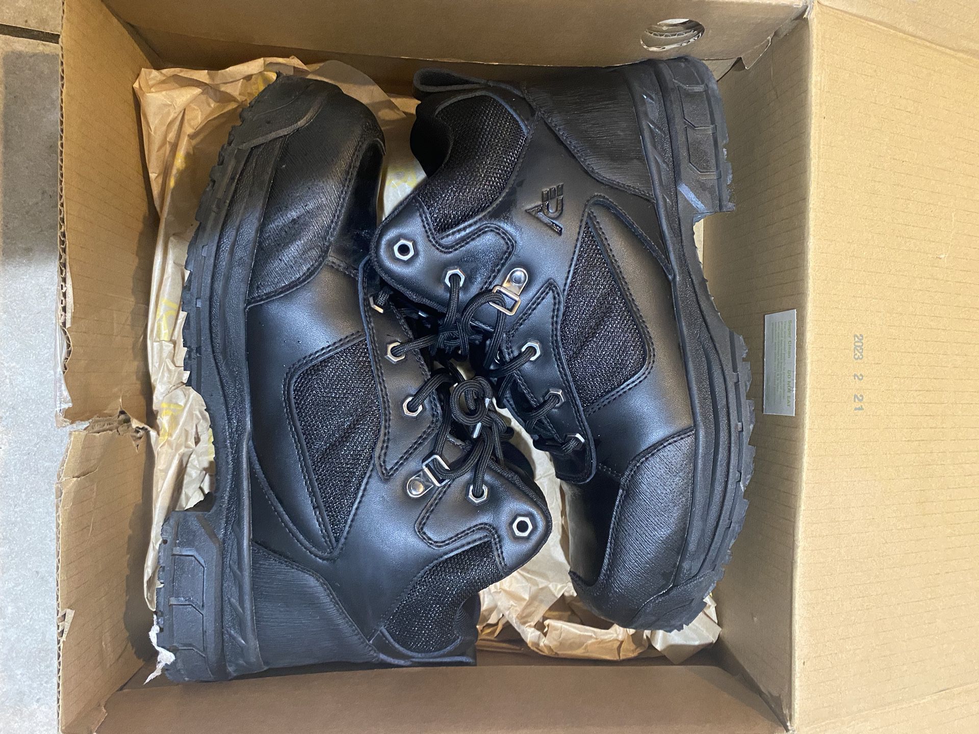 Ace Work Boots size 9.5