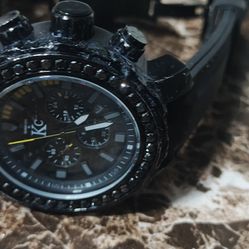 Mens Techno Com By Kc Black DiamonUsed 