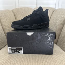 Jordan Retro 4 Black Cat Deadstock, Size 13