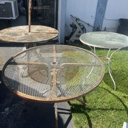 Vintage Patio Tables