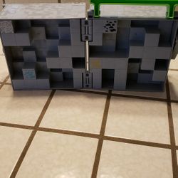 Mind Craft Box To Carry Mindcraft Figure Toys And Backpack.