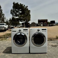 LG Washer And Gas Dryer Set