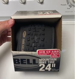 NEW Bell 24" x 2.0” Mountain Bicycle Tire Fits Replaces Sizes 1.75" - 2.125" bike bicycles AirGuard Max