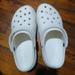 White Crocs