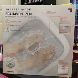Sharper Image Foot Spa - Never Opened