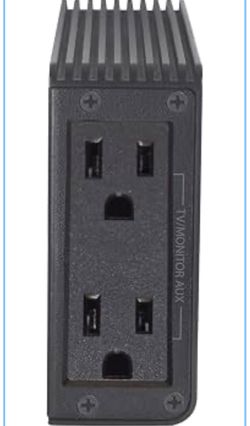 APC AV C Type 2-Outlet Wall Mount Power Filter, 120V @H2-347