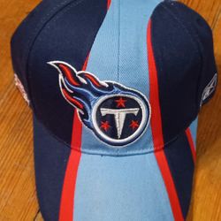 Vintage Reebok Tennessee Titans Hat Cap Snapback Velcro Colors Team Ward McNair George
