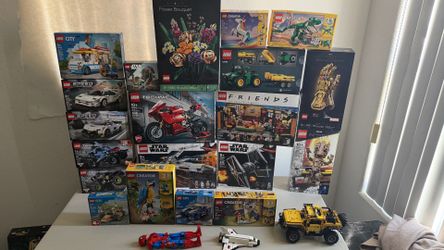 Lot of unopened new Lego sets $500