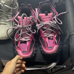 Balenciaga Track  Pink and Blue Size 9 Men 