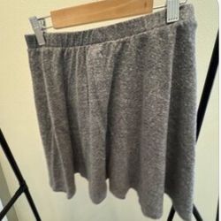 Grey Mini Skirt 