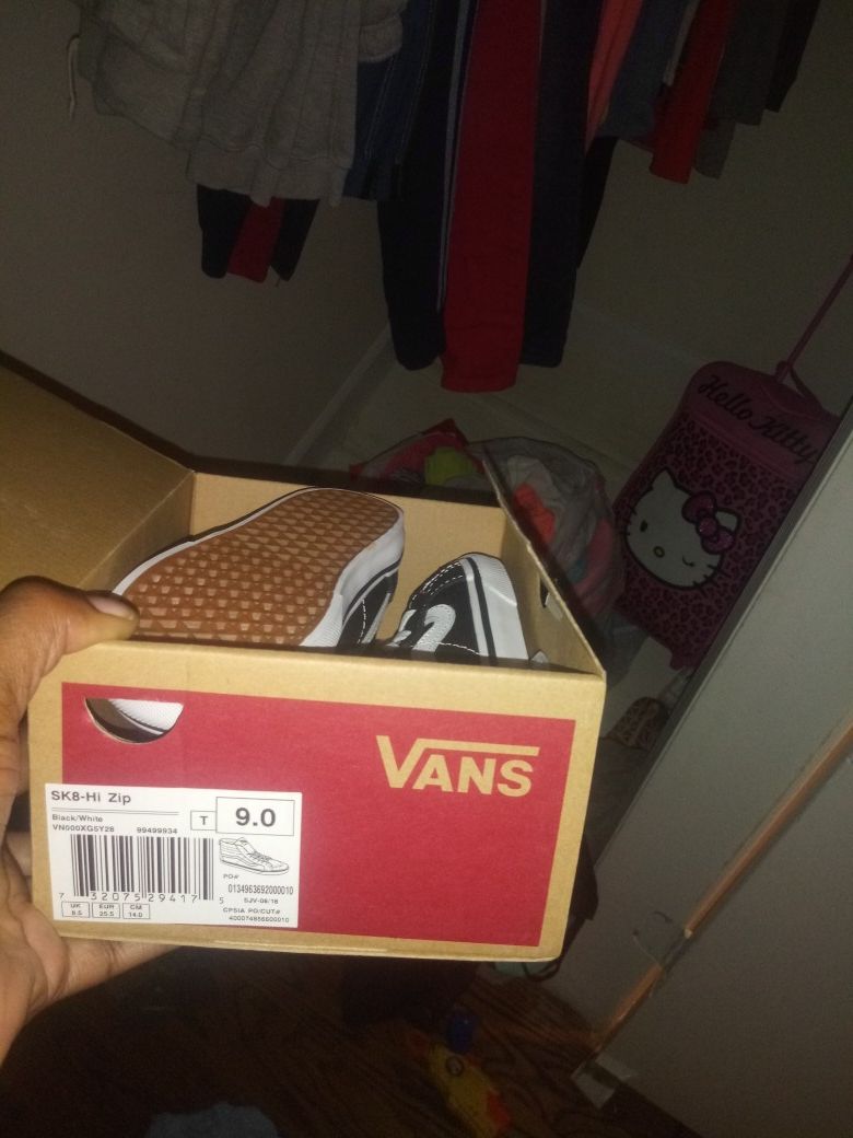 Vans size 9