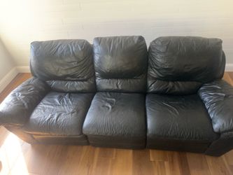 Manual reclining sofa free
