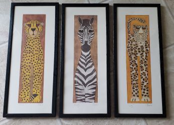 C Davis Animal Prints-Signed