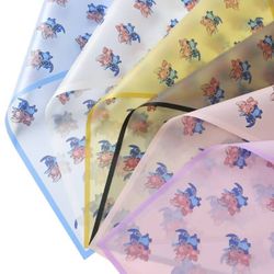 Stitch Flower Wrapping Paper 
