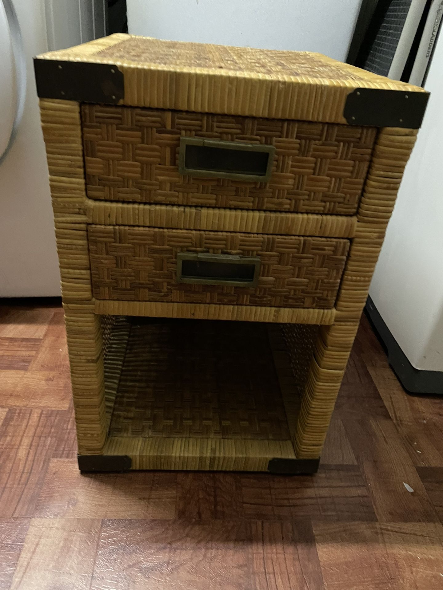 Wicker Side Table