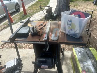 Table saw w/ blades