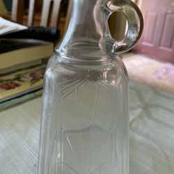 Vintage White House Vinegar Bottle
