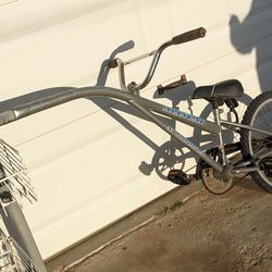 Allycat Shadow II 20" Trail-a-bike Trailer For Additional Rider