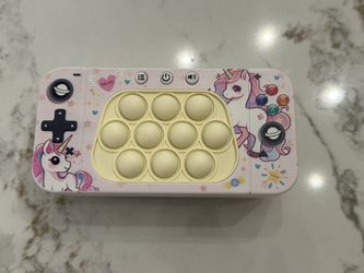 Unicorn Pop It Handheld Game